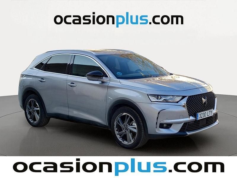 Usado DS Automobiles DS7 Crossback Bastille Plus 130 CV (95 kW) 2021 Gris plata SUV