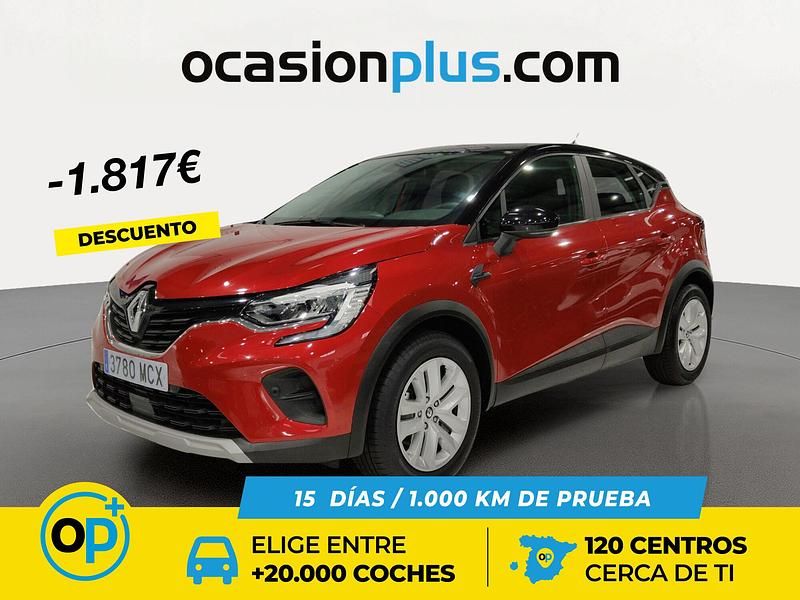 Rojo Usado 2022 Renault Captur Evolution SUV | 19.990 € (Precio justo) - Imagen 1/4