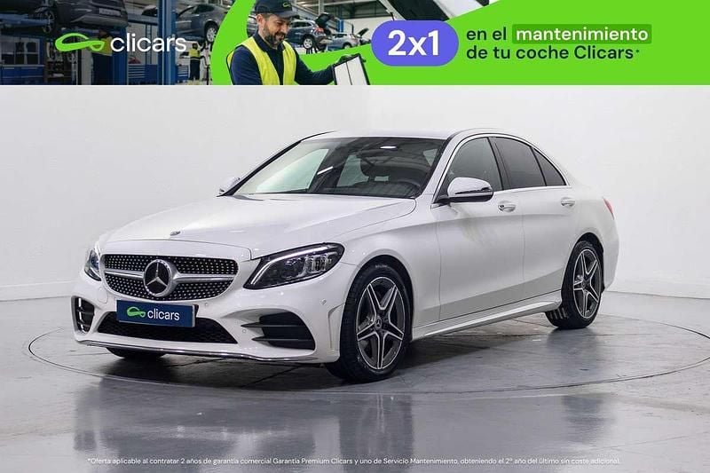Usado Mercedes C220 194 CV (142 kW) 2020 Blanco Berlina