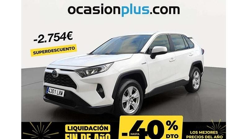 Blanco Usado 2021 Toyota RAV4 Hybrid Advance SUV | 27.546 € (Precio justo) - Imagen 1/4