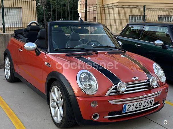 Naranja Usado 2005 Mini Cooper Cabriolet Descapotable | 6998 € - Imagen 1/4