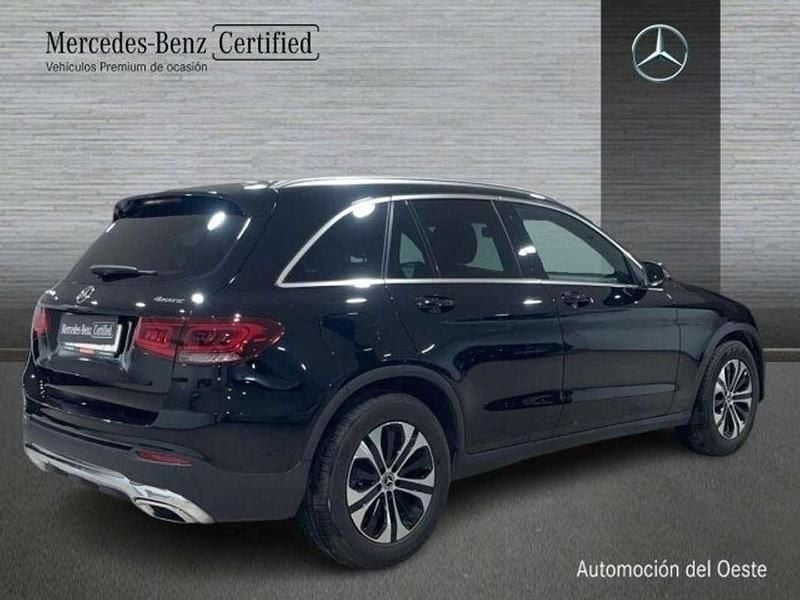 Usado Mercedes GLC220 196 CV (144 kW) 2021 Negro SUV