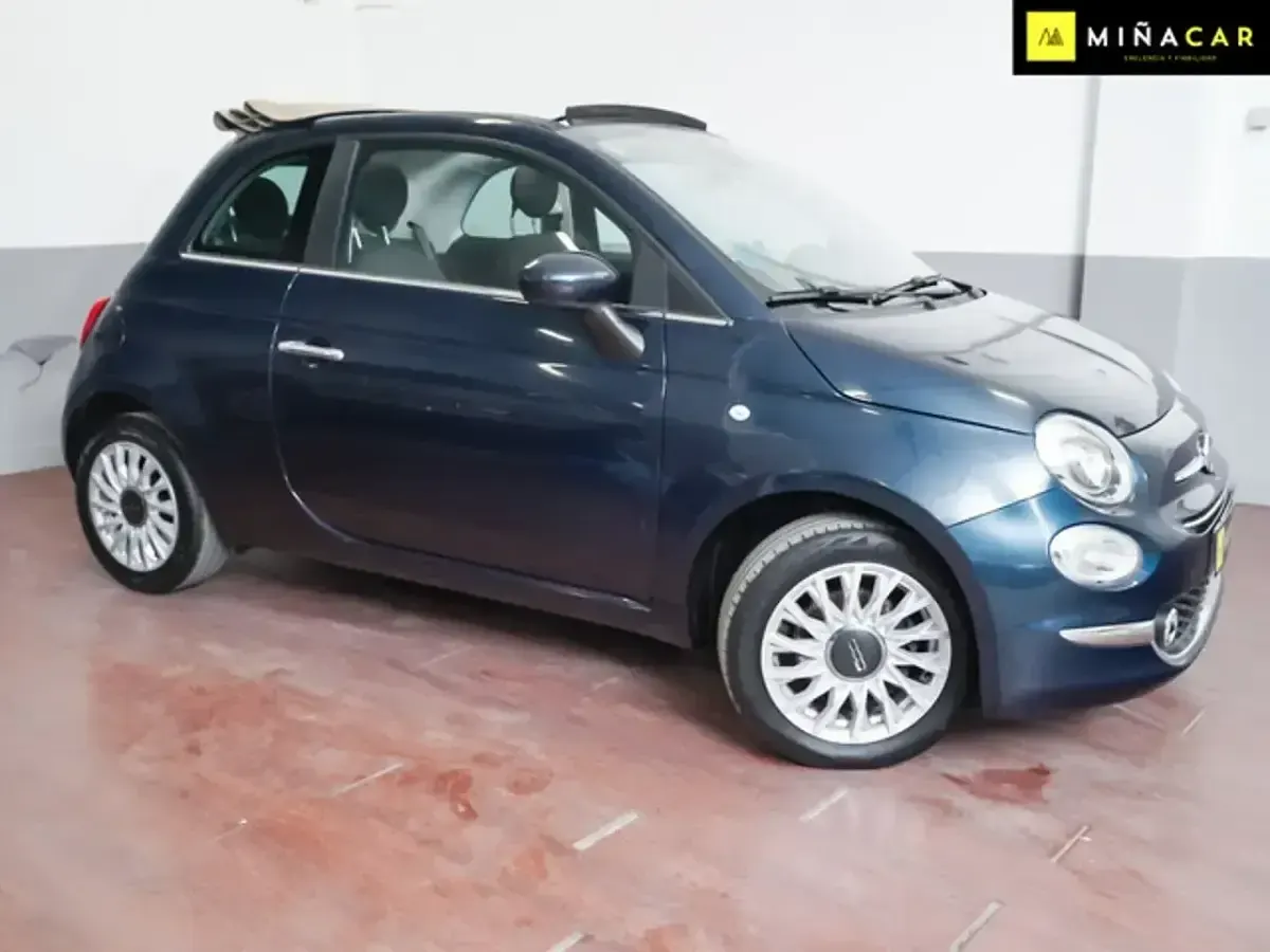 Usado Fiat 500 70 CV (51 kW) 2023 Azul