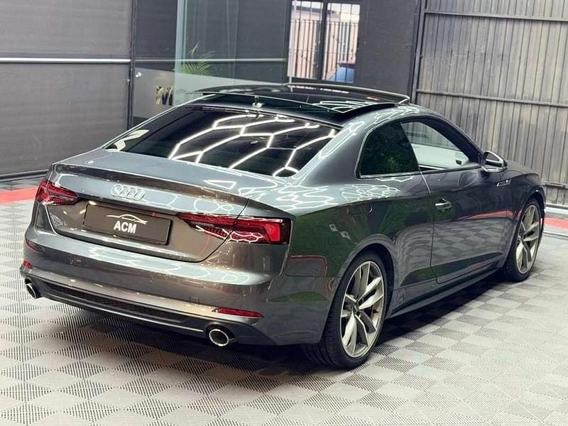 Usado Audi A5 S-Line 190 CV (139 kW) 2019 Gris / plata Coupe