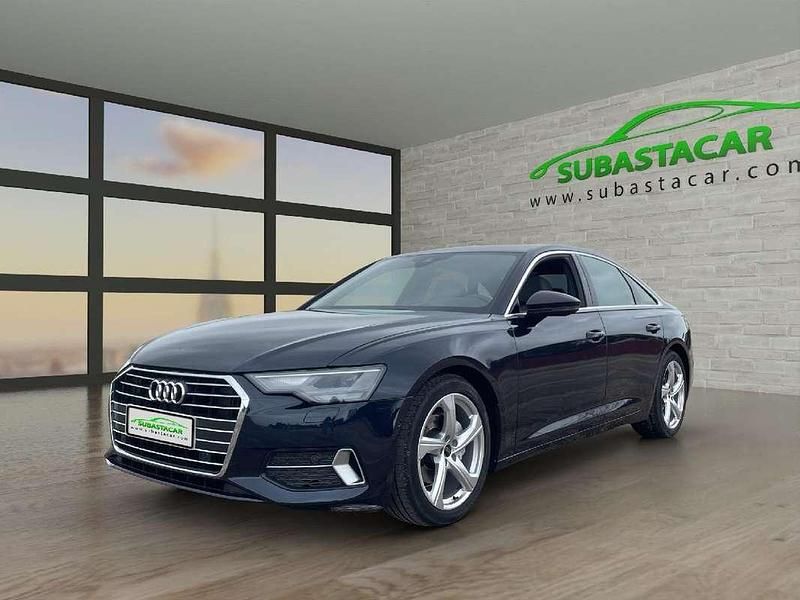 Usado Audi A6 Sport 204 CV (150 kW) 2021 Azul Berlina