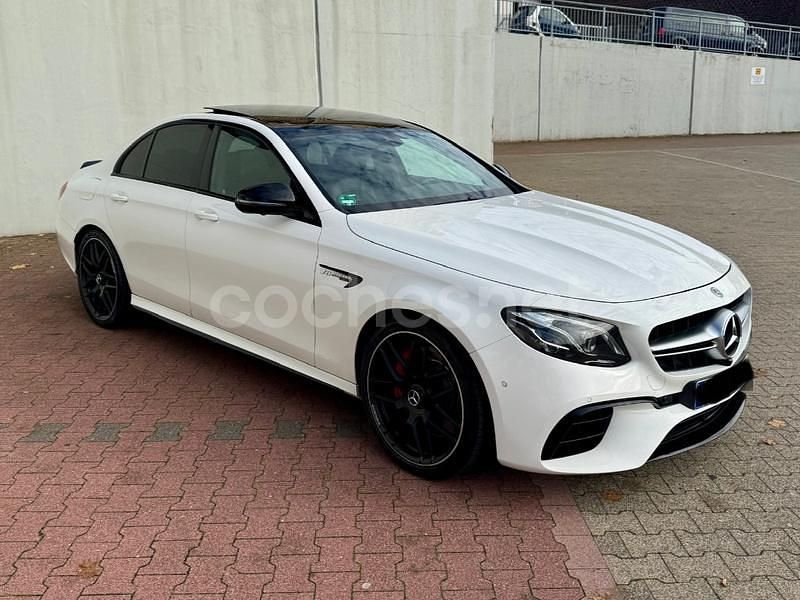 Usado Mercedes E63S AMG 612 CV (450 kW) 2019 Blanco Berlina