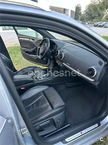 Usado Audi A3 S-Line 184 CV (135 kW) 2015 Gris / plata Berlina