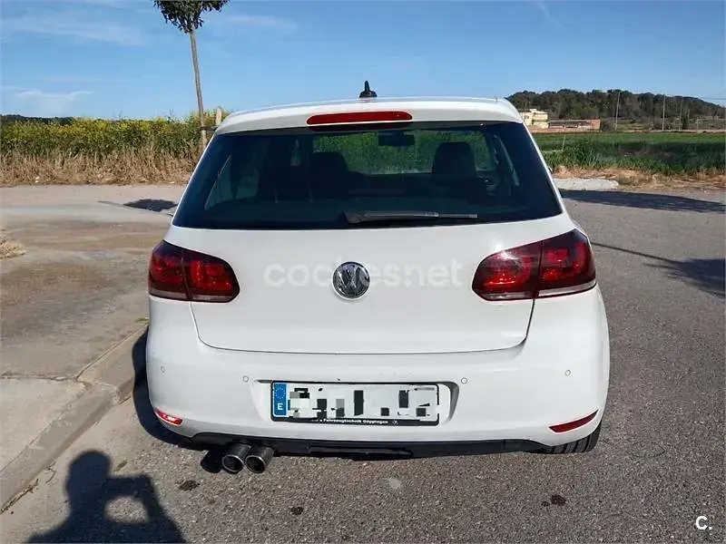 Usado VW Golf VI Sport 160 CV (117 kW) 2010 Blanco Utilitario