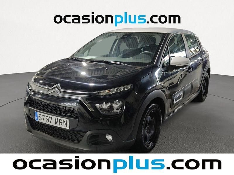 Negro Usado 2024 Citroën C3 PureTech Utilitario | 11.319 € (Buen precio) - Imagen 1/4