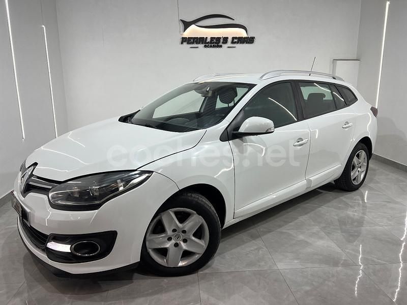 Blanco Usado 2014 Renault Mégane GrandTour Business Familiar | 5299 € (Precio justo) - Imagen 1/4