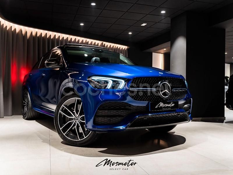 Usado Mercedes GLE350 272 CV (200 kW) 2021 Azul Coupe