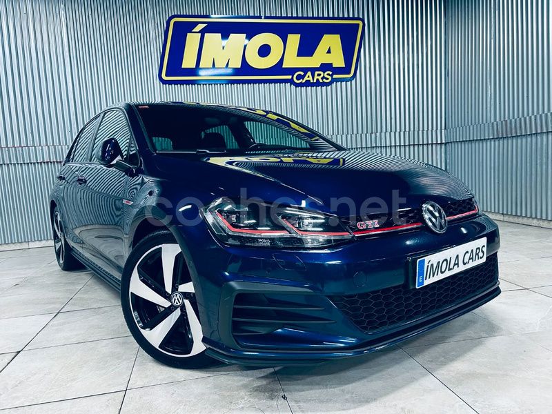 Azul Usado 2017 VW Golf VII GTI Berlina | 19.999 € (Precio justo) - Imagen 1/4