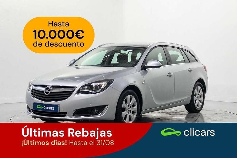Gris Usado 2015 Opel Insignia Selective Familiar | 9790 € (Buen precio) - Imagen 1/4