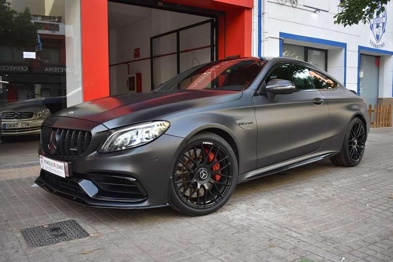 Gris Usado 2020 Mercedes C63 AMG AMG Coupe | 65.990 € (Precio justo) - Imagen 1/4