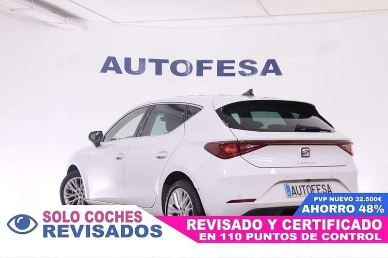Usado Seat Leon ST 150 CV (110 kW) 2021 Blanco Familiar