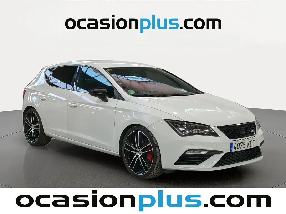 Usado Seat Leon CUPRA 300 CV (220 kW) 2017 Blanco Berlina