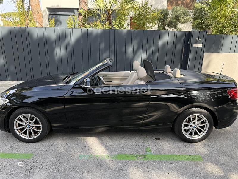Usado BMW 220 184 CV (135 kW) 2016 Negro Descapotable