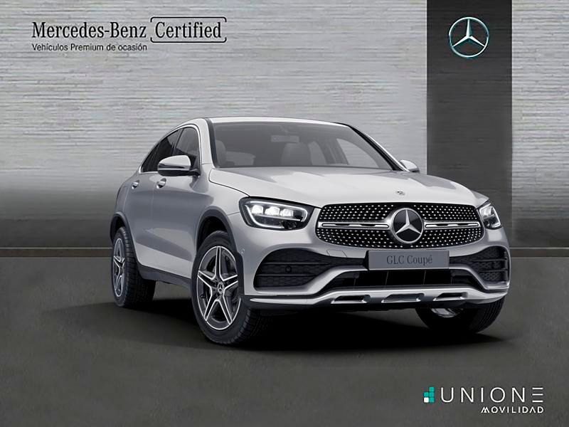 Usado Mercedes GLC300 194 CV (142 kW) 2021 Gris Coupe