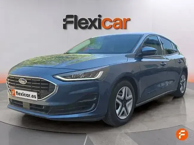 Usado Ford Focus Trend+ 120 CV (88 kW) 2022 Azul Berlina