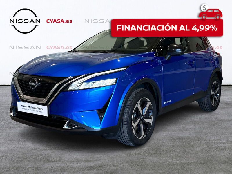 Magnetic blue + midnight black metalizado Usado 2023 Nissan Qashqai N-Connecta SUV | 29.900 € (Precio justo) - Imagen 1/4