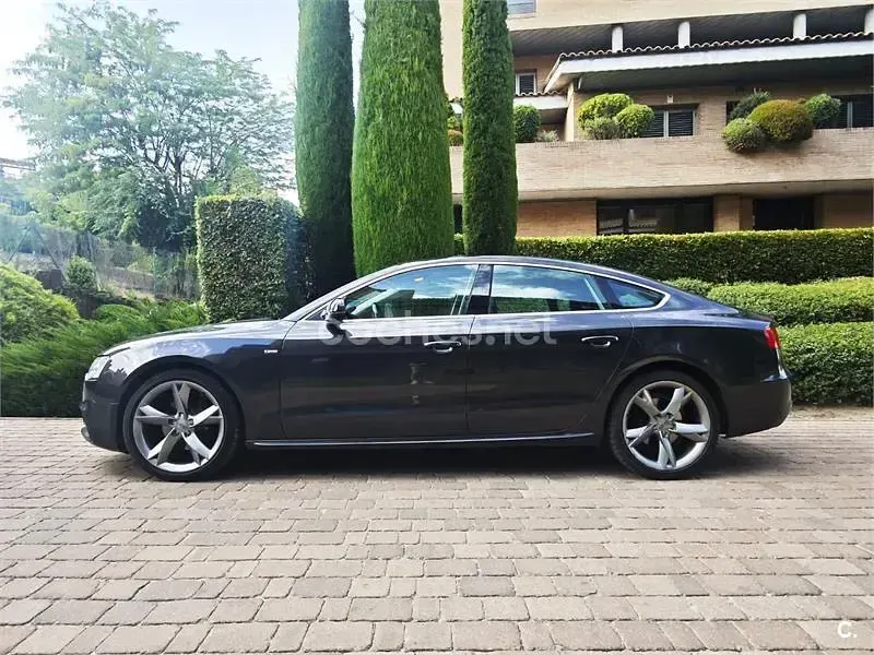 Usado Audi A5 Sportback S-Line 150 CV (110 kW) 2016 Negro Utilitario