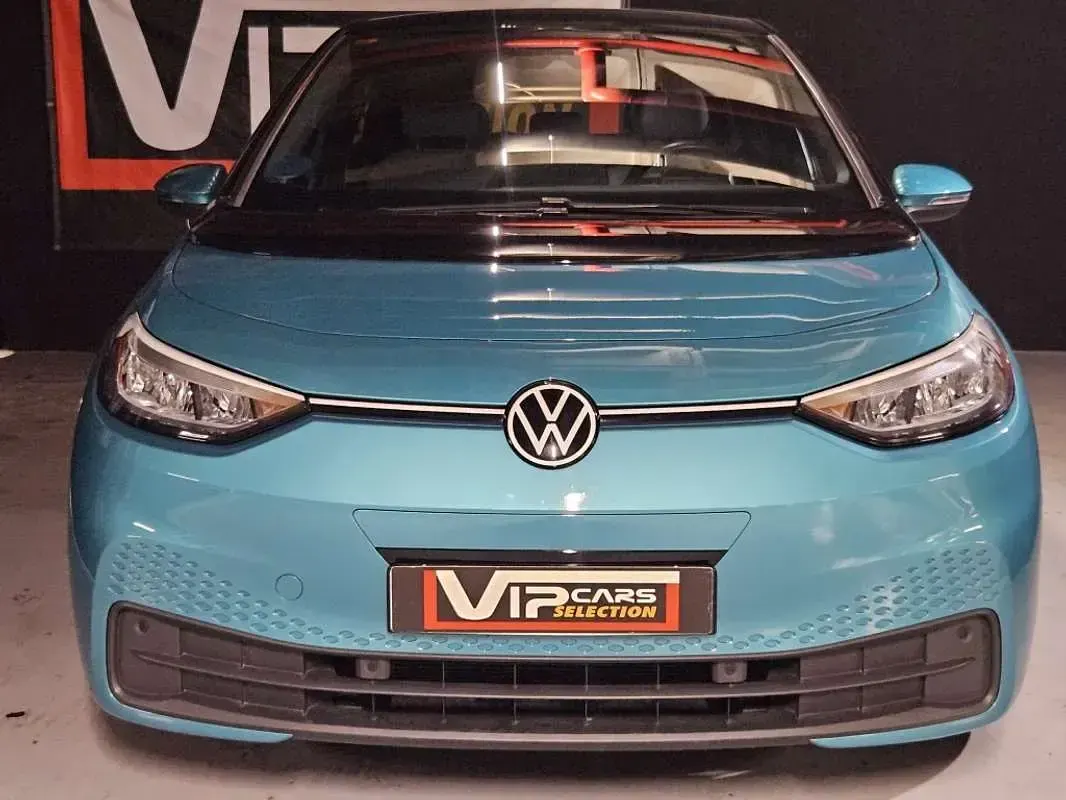 Usado VW ID.3 Pure 110 kW (150 CV) 2021 Azul Utilitario