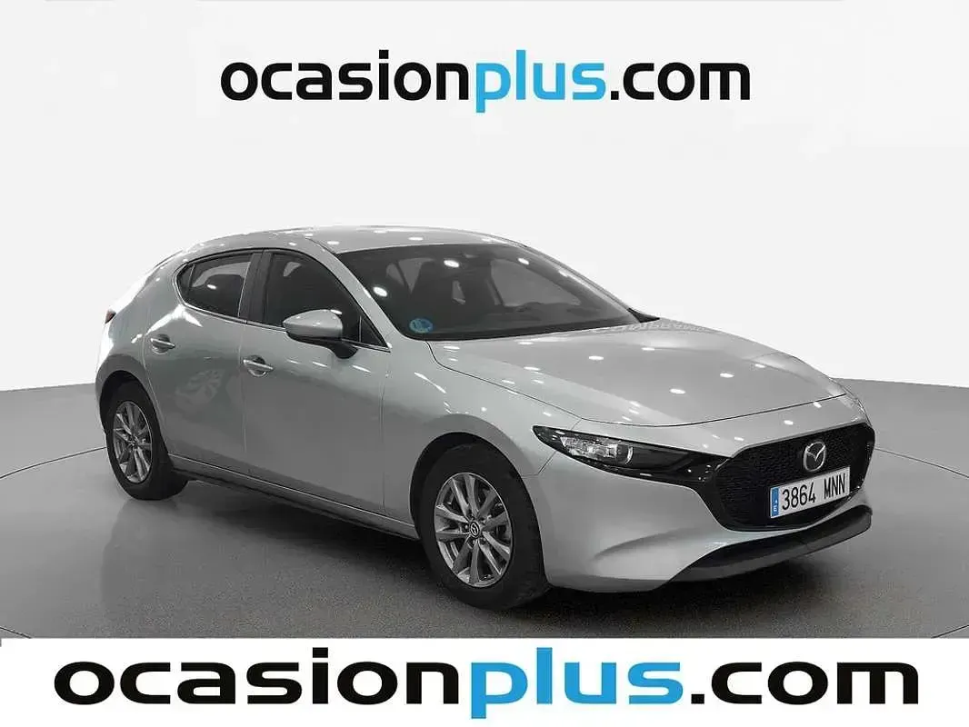 Usado Mazda 3 Prime-Line 122 CV (89 kW) 2023 Gris Utilitario