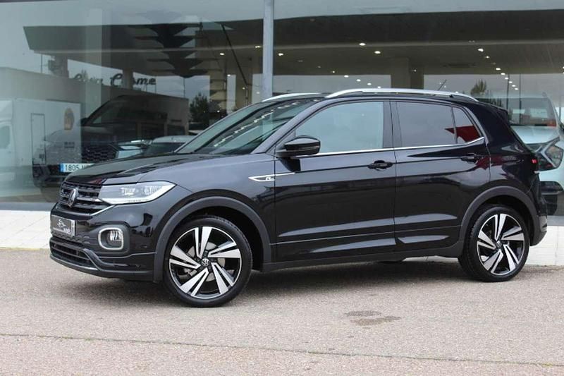 Usado VW T-Cross R-line 150 CV (110 kW) 2023 Negro SUV