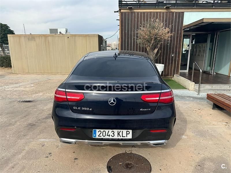 Usado Mercedes GLE350 258 CV (189 kW) 2018 Azul Coupe