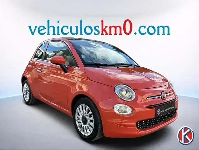 Usado Fiat 500 Dolcevita 70 HP (51 kW) 2022 Laranja Citadino