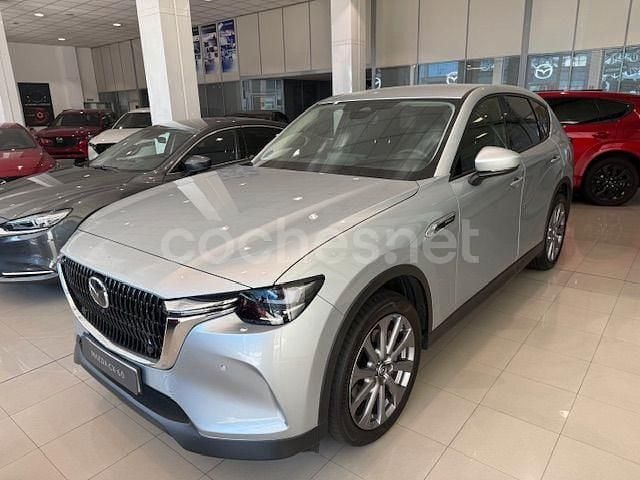 Gris / plata Usado 2023 Mazda CX-60 Exclusive-Line SUV | 46.900 € (Un poco caro) - Imagen 1/4
