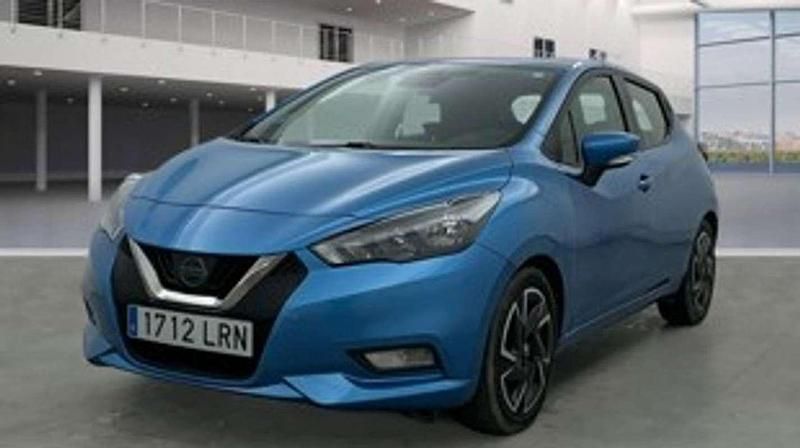 Usado Nissan Micra Acenta 92 CV (67 kW) 2021 Azul Berlina
