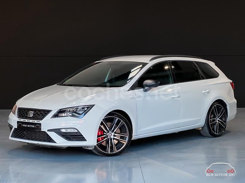Blanco Usado 2017 Cupra Leon Familiar | 23.990 € (Precio justo) - Imagen 1/4