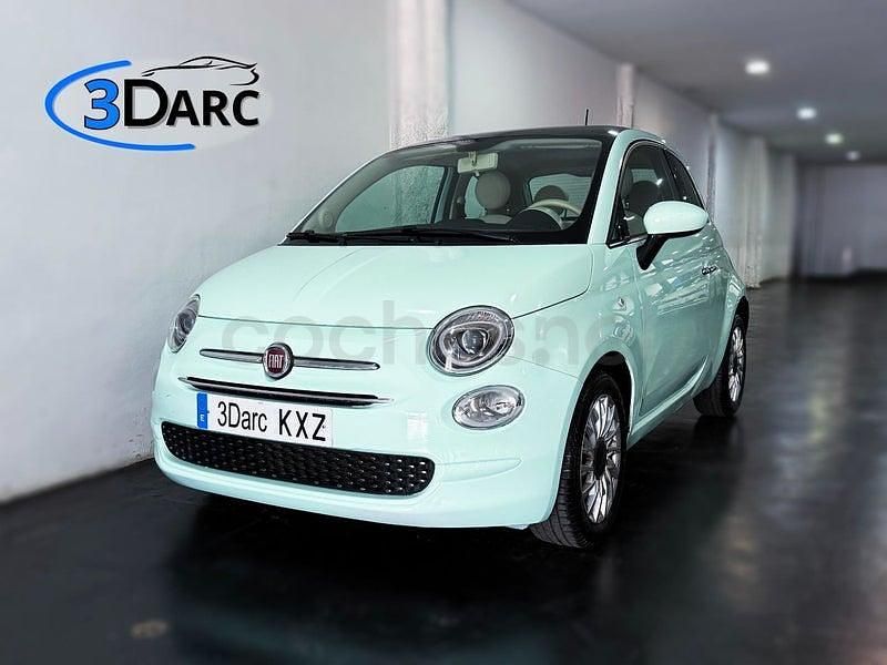 Usado Fiat 500 Lounge 69 CV (50 kW) 2019 Verde Berlina
