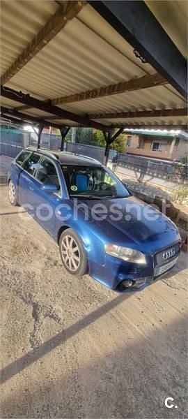 Usado Audi A4 S-Line 140 CV (102 kW) 2005 Azul Familiar