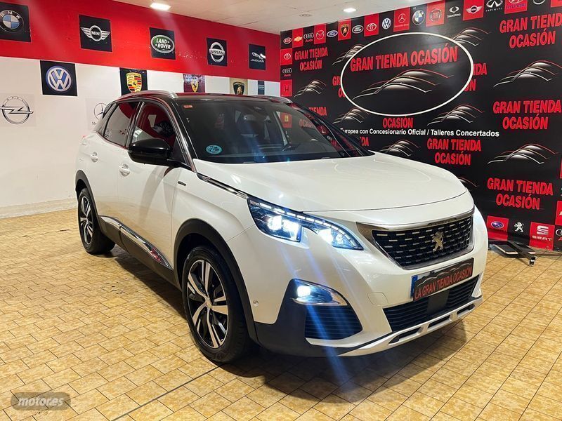 Usado Peugeot 3008 GT-line 180 CV (132 kW) 2018 Blanco SUV