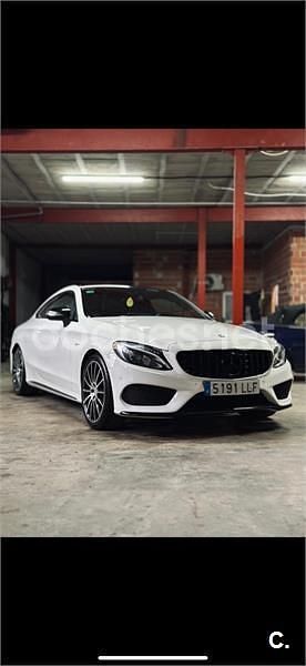 Usado Mercedes C43 AMG 390 CV (286 kW) 2019 Blanco Coupe