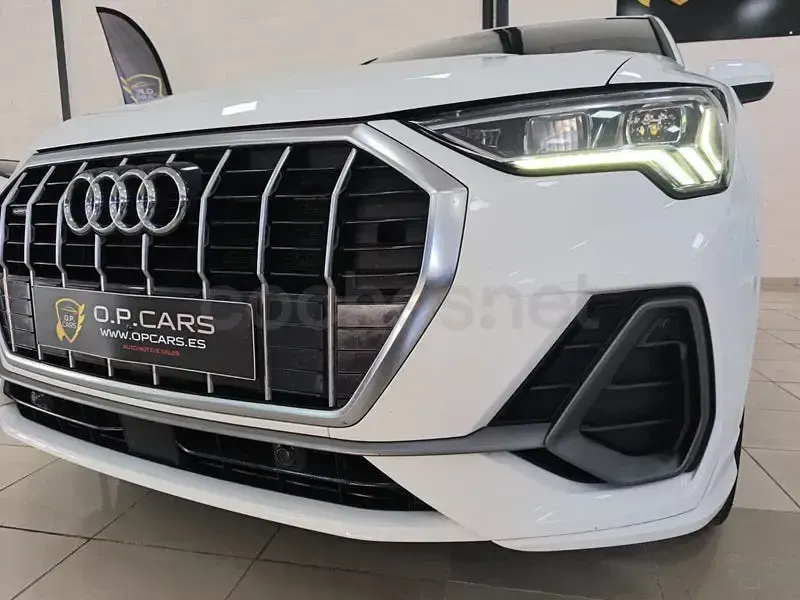 Usado Audi Q3 S-Line 190 CV (139 kW) 2019 Blanco SUV