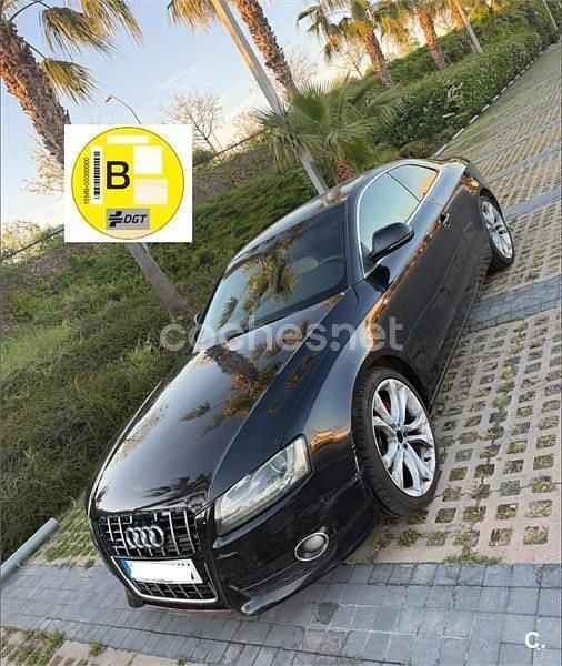 Usado Audi A5 240 CV (176 kW) 2007 Negro Coupe