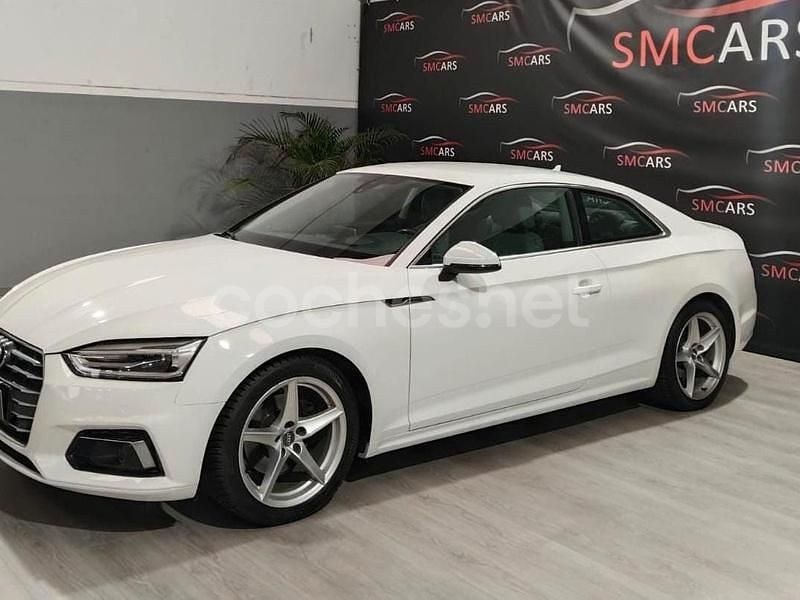 Usado Audi A5 190 CV (139 kW) 2017 Blanco Coupe