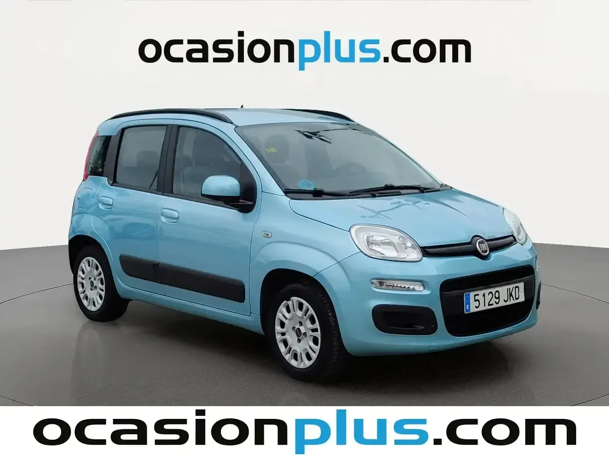Usado Fiat Panda Lounge 69 CV (50 kW) 2015 Azul Utilitario