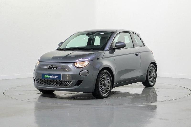 Gris Usado 2022 Fiat 500e Icon Berlina | 16.290 € (Precio justo) - Imagen 1/4