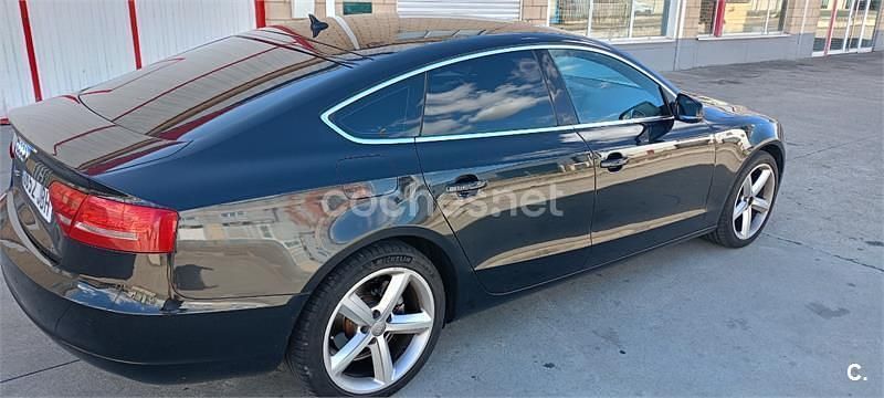 Usado Audi A5 Sportback S-Line 170 CV (125 kW) 2010 Negro Utilitario