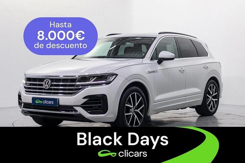 Blanco Usado 2020 VW Touareg R-line SUV | 44.490 € (Precio justo) - Imagen 1/4