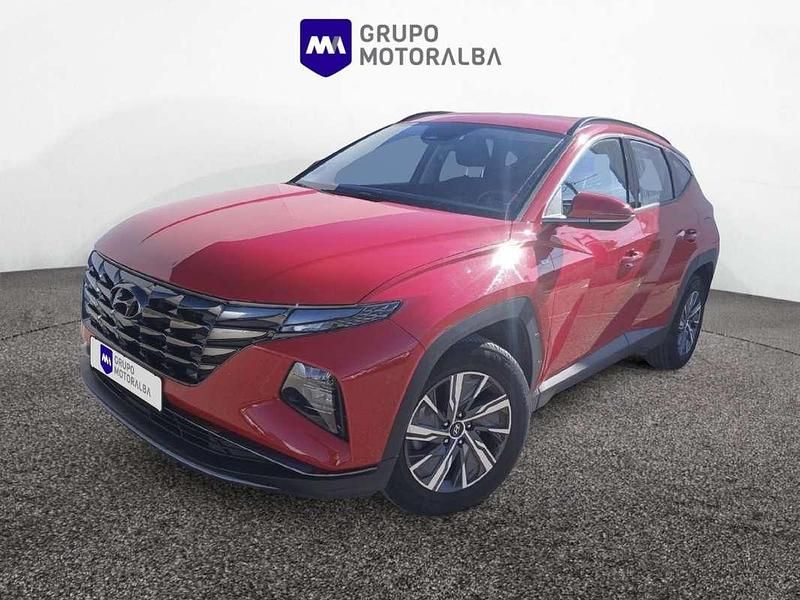 Rojo Usado 2021 Hyundai Tucson SUV | 18.990 € (Buen precio) - Imagen 1/4