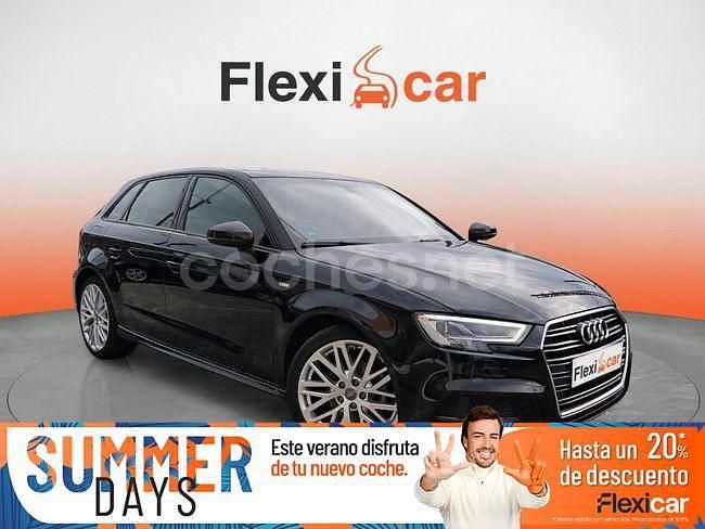 Negro Usado 2019 Audi A3 Sportback S-Line Berlina | 20.390 € (Precio justo) - Imagen 1/4