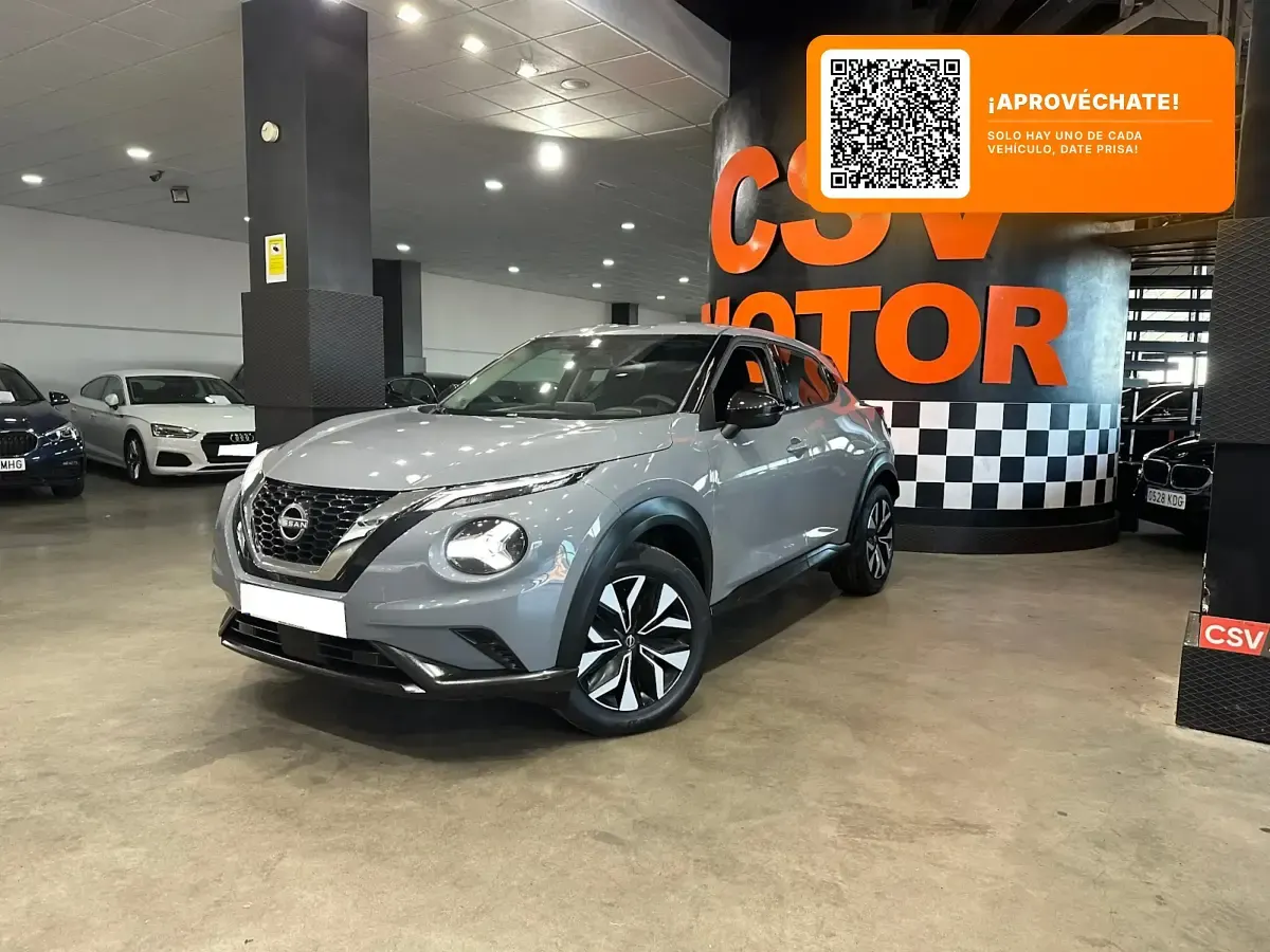 Usado Nissan Juke N-Connecta 114 CV (83 kW) 2023 Gris / plata SUV