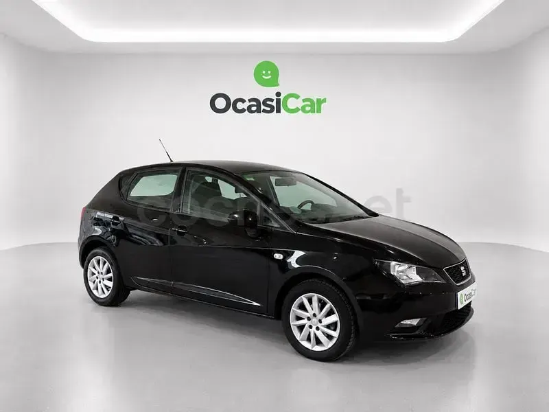 Usado Seat Ibiza Style 85 CV (62 kW) 2013 Negro Berlina