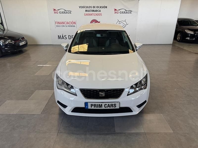 Usado Seat Leon CONNECT 90 CV (66 kW) 2015 Blanco Berlina