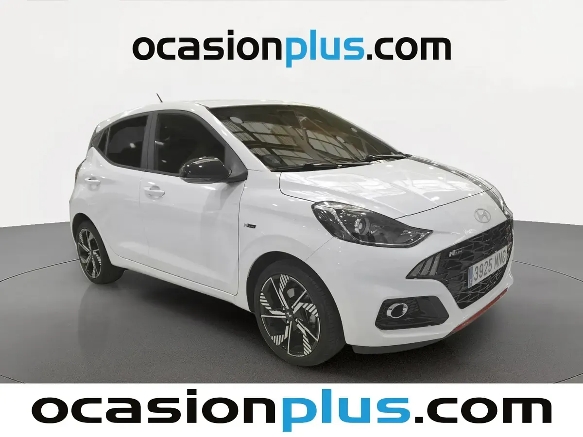 Usado Hyundai i10 N Line 84 CV (61 kW) 2024 Blanco Utilitario